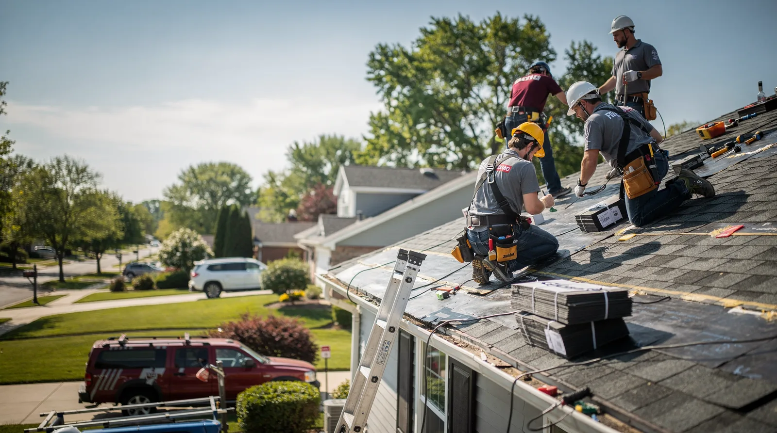 Roof Repair in Scandinavia, WI around you